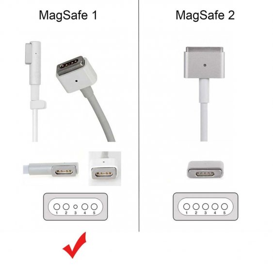 60W Apple MacBook 13.3 2.16GHz MB063 Magsafe 1 Adaptateur Chargeur - Cliquez sur l'image pour la fermer