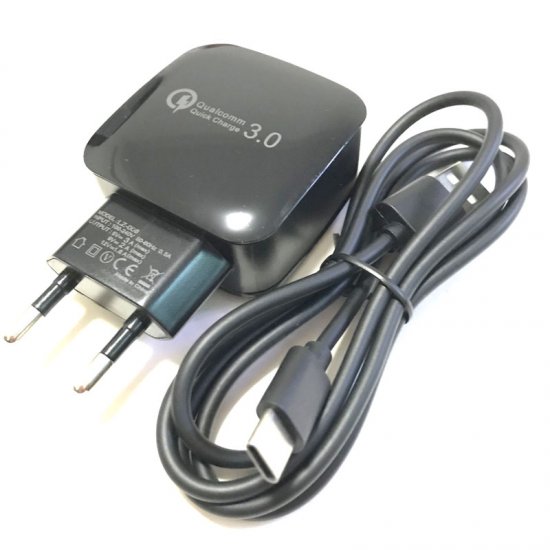 18W Lenovo Tab M10 TB-X605F QC3.0 Adaptateur Chargeur +USB-C Cable - Cliquez sur l'image pour la fermer