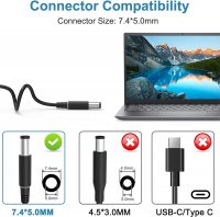 New version Alienware x15 R2 P111F P111F003 GaN Chargeur 240W