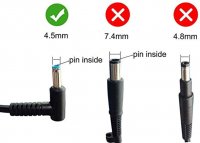 65W HP Pavilion 15-bk004ur X0M81EA Adaptateur Original + Cordon