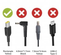 65W Lenovo ThinkPad X240 20AM004XPH 20AM004XCX Chargeur Original+Cord