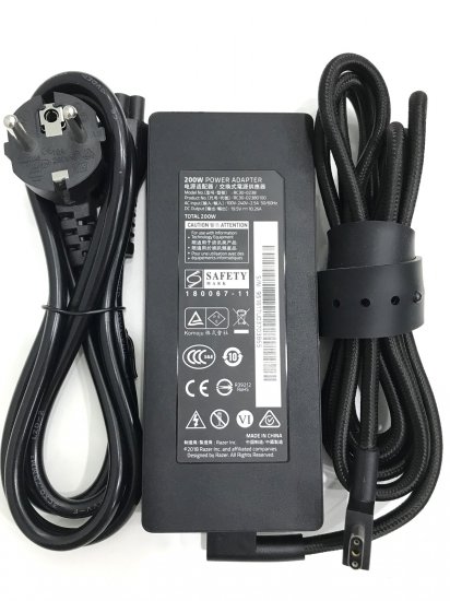 19.5V 10.26A 200W Razer Blade 15 GTX 1060 2018 Alimentation Adaptateur - Cliquez sur l'image pour la fermer