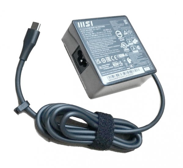 100w USB-C Msi A21-100P1A A100AP05P Adaptateur + Cordon - Cliquez sur l'image pour la fermer