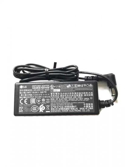 19v 1.3a LG EAY62768606 Alimentation AC Adaptateur 25w - Cliquez sur l'image pour la fermer