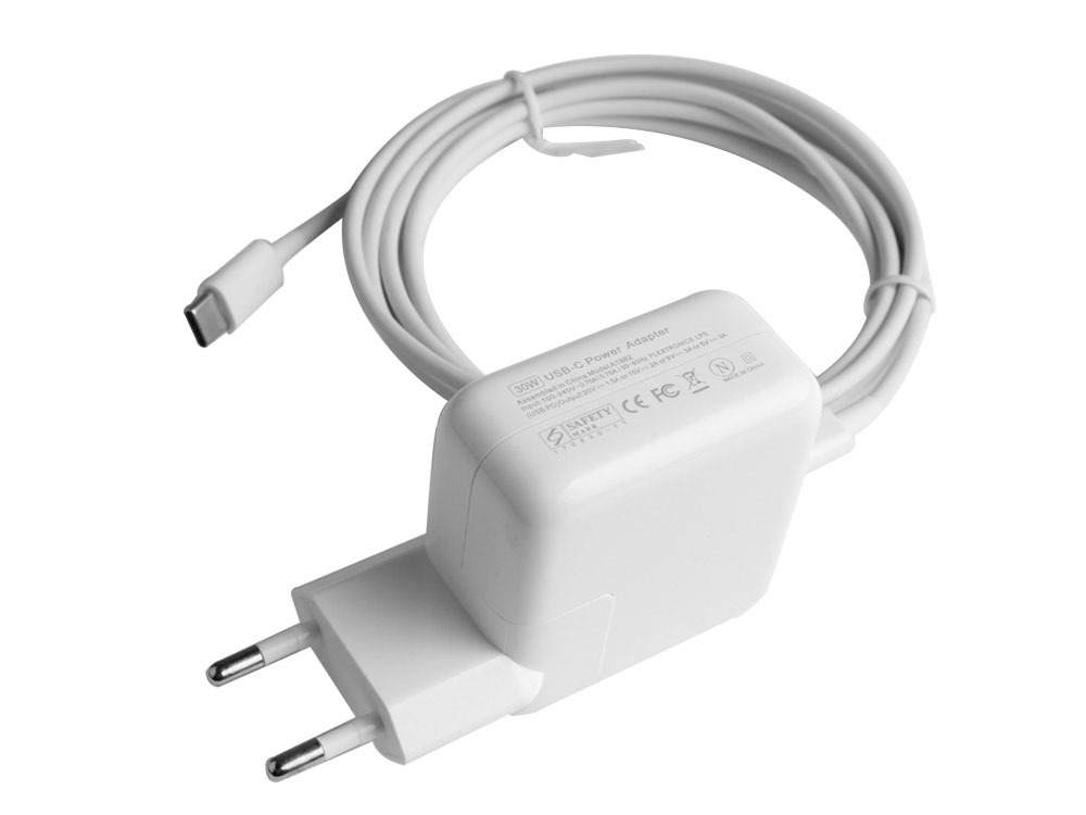 30W USB-C Adaptateur Apple 13.3 MacBook Air Z0YJ-MWTJ235 + Cordon