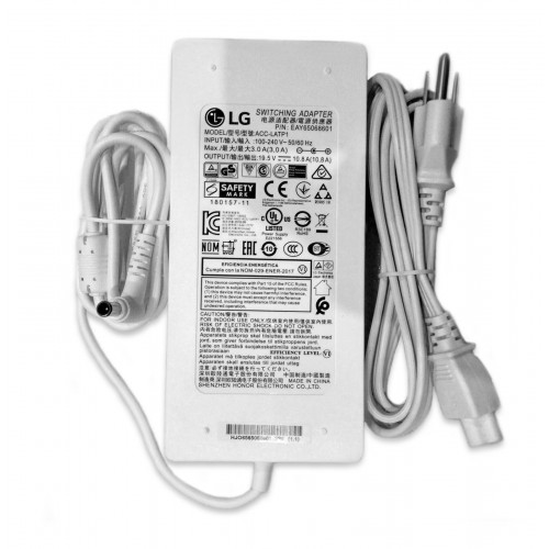 19.5V 10.8A LG 38BN95C 38BN95C-W monitor Chargeur Adaptateur 210W - Cliquez sur l'image pour la fermer